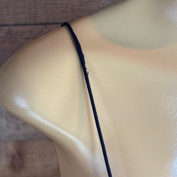 Free People Intimately Cascades Ruffle Cami Tank Top Black Size Medium - Picture 8 of 10